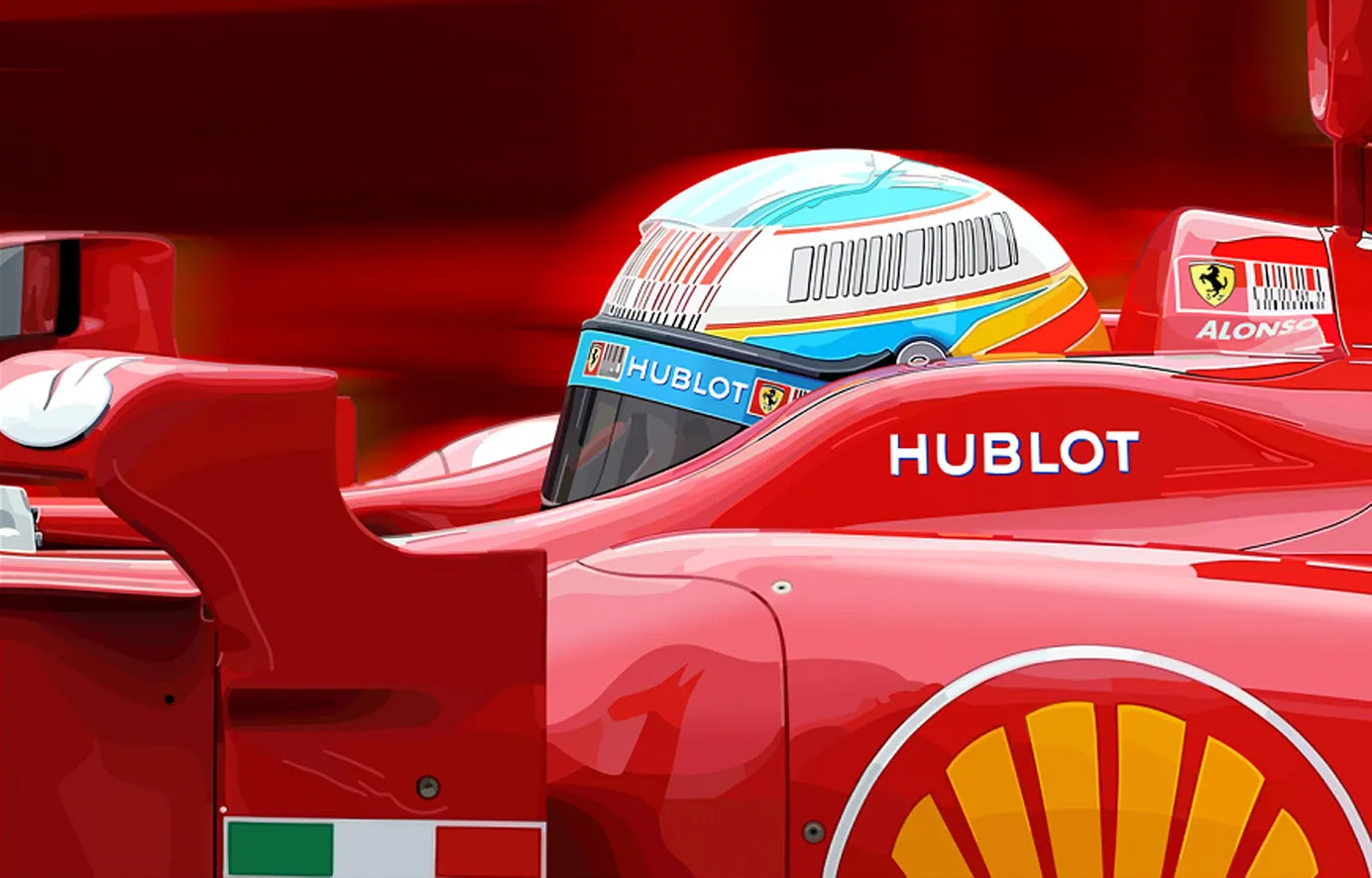 Hommage à Alonso